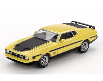 FORD Mustang Mach 1 Grabber (1971), yellow