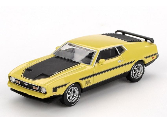 FORD Mustang Mach 1 Grabber (1971), yellow