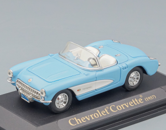 CHEVROLET Corvette (1957), blue