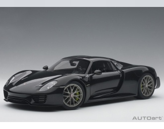 PORSCHE 918 Spyder Weissach Package (2013), black