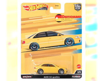 AUDI S4 Quattro, yellow