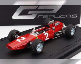 FERRARI F1 158 Scuderia Ferrari N2 Winner Monza Italy Gp John Surtees (1964) World Champion, Red