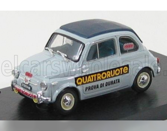 FIAT 500 Nuova 1958 - Prova Di Durata Quattroruote, Grey