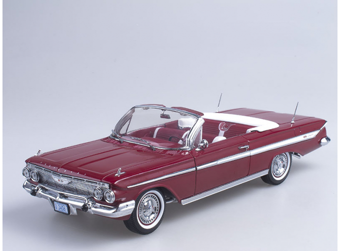 CHEVROLET Impala Open Convertible (1961), roman red