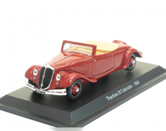 CITROEN Traction 22 Cabriolet (1934), red