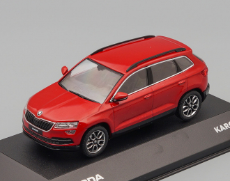 SKODA Karoq, red velvet