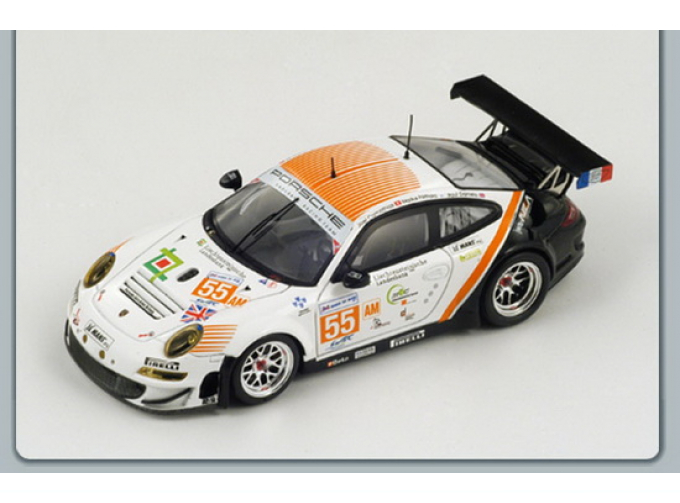 PORSCHE 997 RSR №55 (Joel Camathias - Markus Palttala - Paul Daniels), white