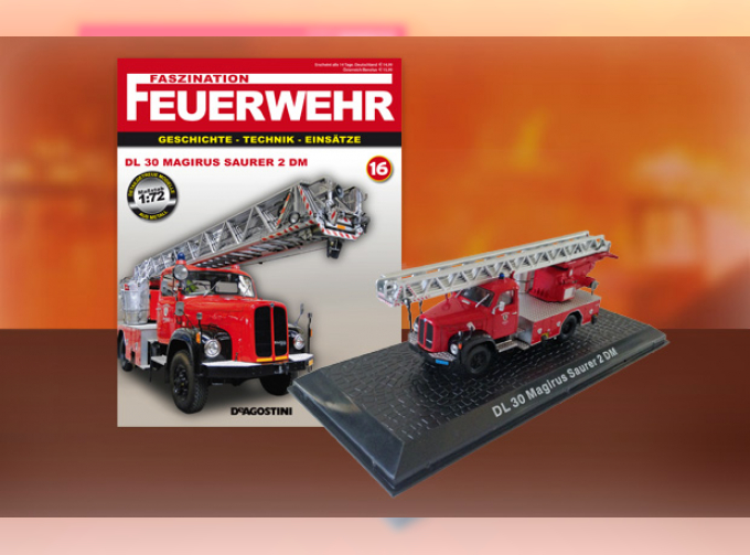 Faszination Feuerwehr 16, DL 30 Magirus Saurer 2 DM