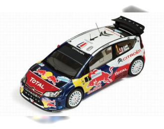 CITROEN C4 WRC 1 Winner Rally de France (World Champion) (S.Loeb - D.Elena) 210, red