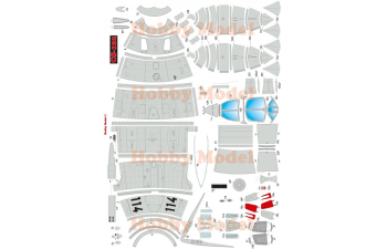 Сборная модель SBLim-2A, M.И.Г-15 УТИ, CS-102