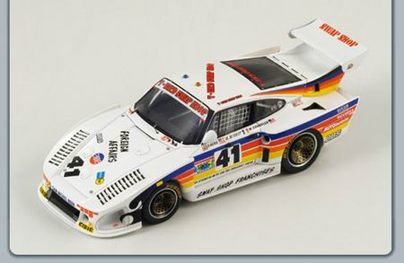 PORSCHE 935 K3, N0.41 Le Mans 1981 P. Henn - M. Chandler - M. Mignot, white