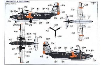 Сборная модель Самолет SA-16A Albatross