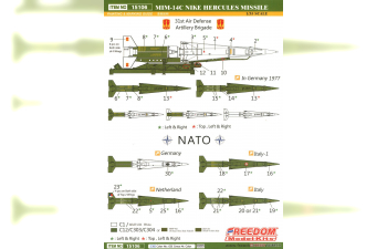 Сборная модель MIM-14 Nike Hercules