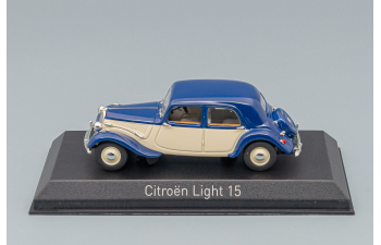 CITROEN Light 15 1949, dark blue / cream