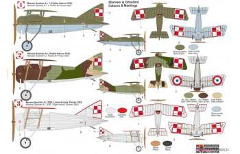 Сборная модель Morane Saulnier MoS.30 (A.I.) "Polish services"