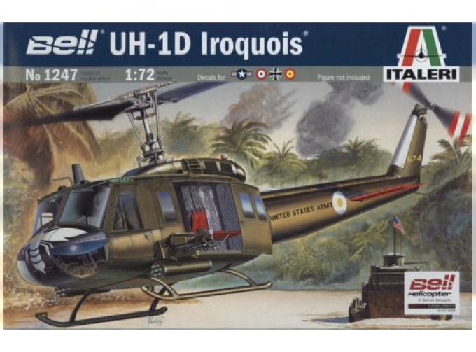 Сборная модель вертолет UH-1D IROQUOIS