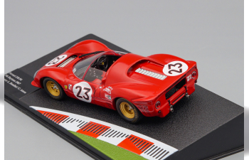 FERRARI 330 P4 24h Daytona 1967 Drivers: L.Bandini / C. Amon #23, Ferrari Racing Collection 2, red