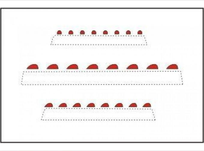 Navigation lights red (all scale)