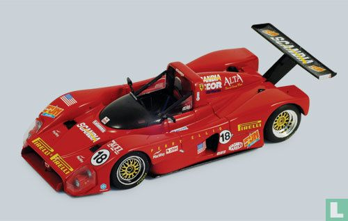 FERRARI 333 SP 4.0L V12 TEAM ROCKETSPORTS INC. №18 24h LE MANS A.EVANS - Y.MULLER - F.VELEZ(1996)