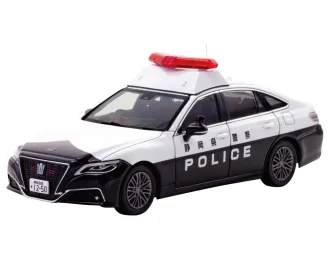 TOYOTA Crown Hybrid (AZSH21) *Police Car Shizuoka* (2023), black / white