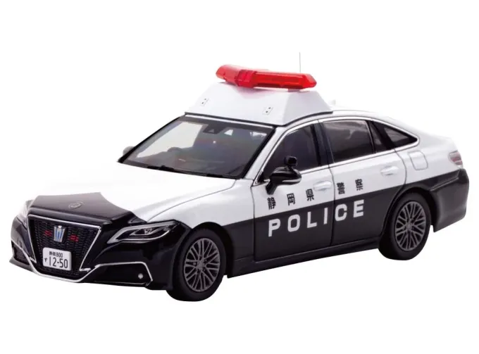 TOYOTA Crown Hybrid (AZSH21) *Police Car Shizuoka* (2023), black / white