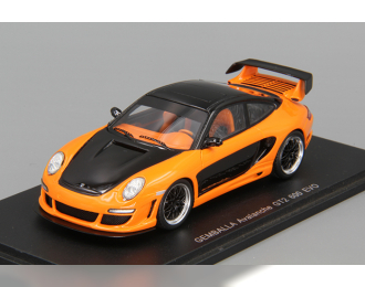 PORSCHE Gemballa Avalanche GT2 600 EVO, black / orange