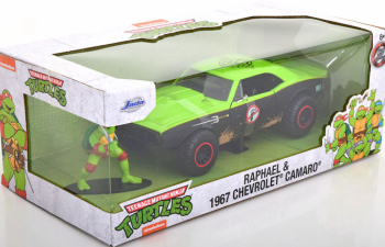 CHEVROLET Camaro (1967) - Raphael Ninja Turtles - Tartarughe Ninja, Green Black