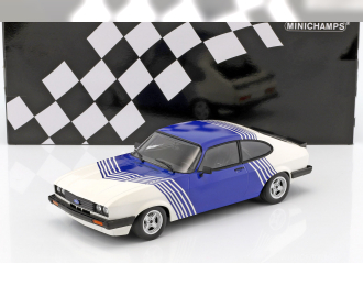 FORD CAPRI 3,0 - 1978 - WHITE W/ BLUE STRIPES