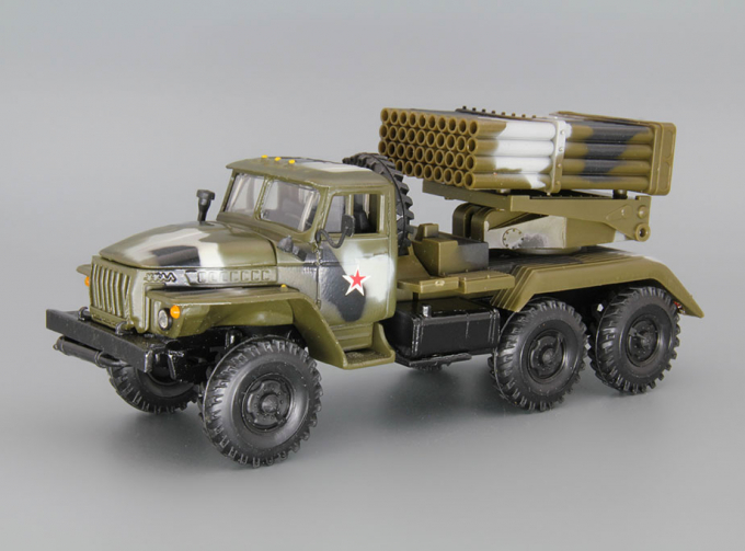 БМ-21 "Град" (Уральский грузовик 4320), камуфляж