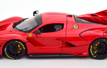 FERRARI FXX-K EVO Hybrid 6.3 V12 1050hp (2018), red