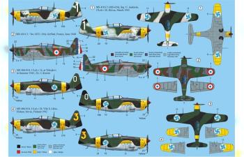 Сборная модель Morane-Saulnier MS.410