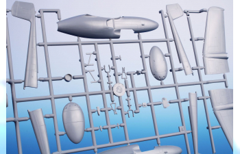 Сборная модель SAAB J/A-21R ‘First Swedish Made Jet’