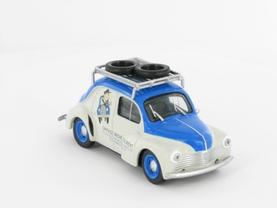 RENAULT 4 CV Commerciale type R 2070 de 1949, серия Renault 4 CV 32, бело-синий