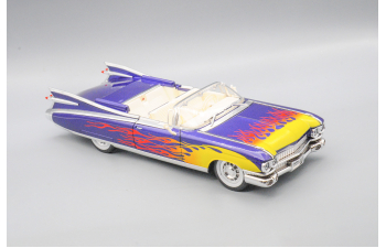 CADILLAC Eldorado 59 синий, пламя, 24 см.