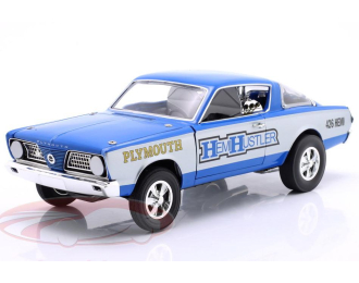PLYMOUTH Barracuda 426 Hemi Hustler (1966), blue / gray