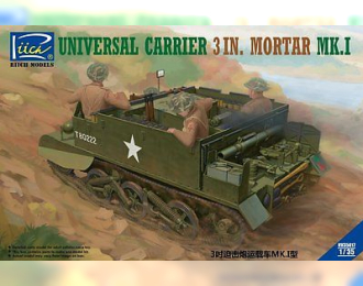 Сборная модель Universal Carrier 3 inch mortar Mk. I