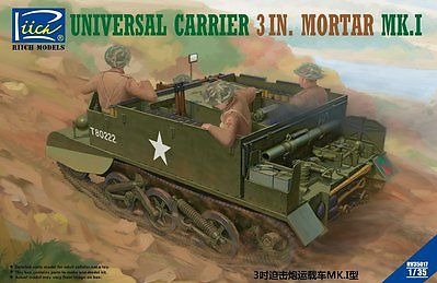 Сборная модель Universal Carrier 3 inch mortar Mk. I