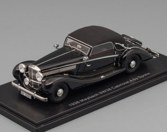 Maybach SW38 Cabriolet A by Spohn - 1938 closed roof (black)