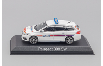 PEUGEOT 308 Gt Sw Station Wagon Douanes (2020), White