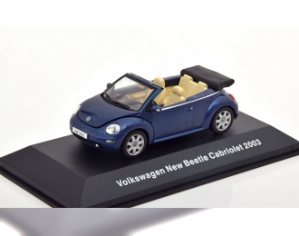 VOLKSWAGEN New Beetle (2003), blaumetallic