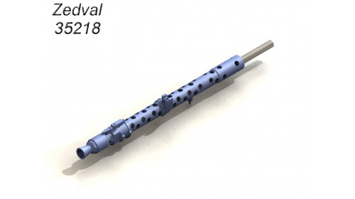 Аксессуары для моделей военной техники 7,9 мм ствол пулемета MG.34