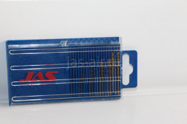 Мини-сверла, диаметр 0,3 - 1,6 мм, набор, 20 шт., HSS 9341, нитрид-титановоепокрытие