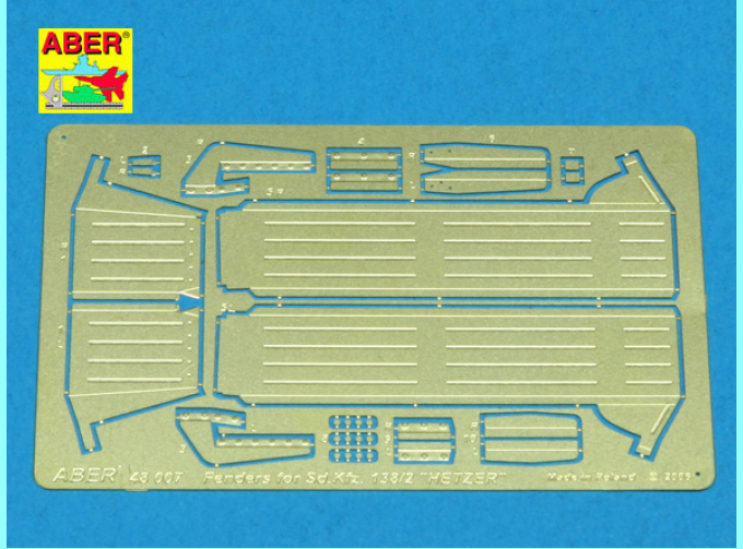 Фототравление Fenders for Jagdpanzer 38(t) "HETZER"