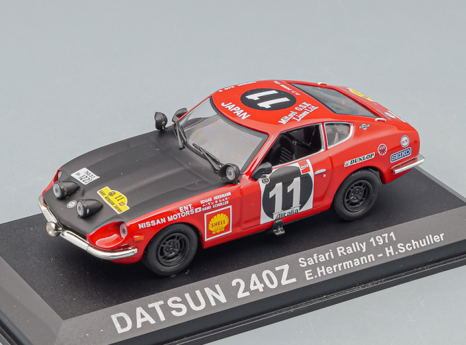 DATSUN 240 Z, серия Voiture de Rallye de Collection (Exclusivité) 28, red