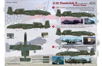 A-10 Thunderbolt II Wet decal