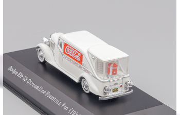 DODGE Kh-32 Streamline Van Fountain Coca-cola 1934, white