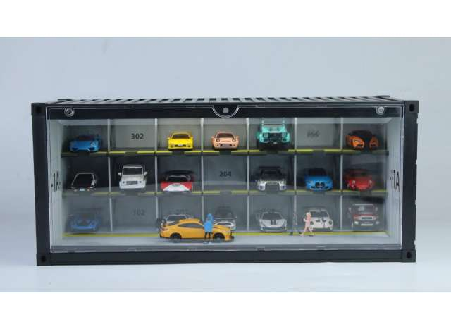 Diorama container parking 05, various