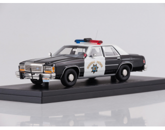 FORD LTD Crown Victoria "California Highway Patrol" (1987), black