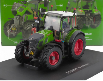 FENDT 516 Vario Tractor (2016), Green Black Red
