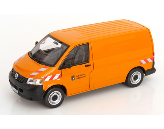 VOLKSWAGEN T5 VAN Transporter (2003), orange